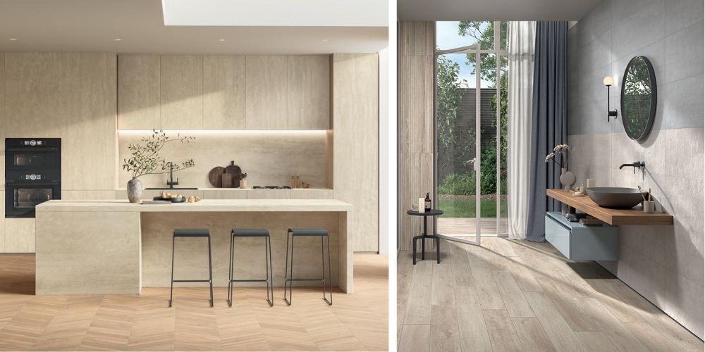 Gres effetto legno per bagno e cucina: consigli pratici