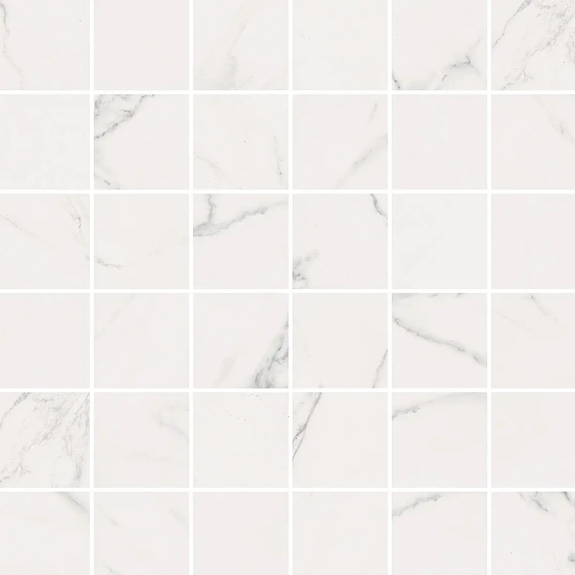 Mosaik Abk Sensi Classic Quadretti Statuario White Nat R 30X30 - 1SR09751