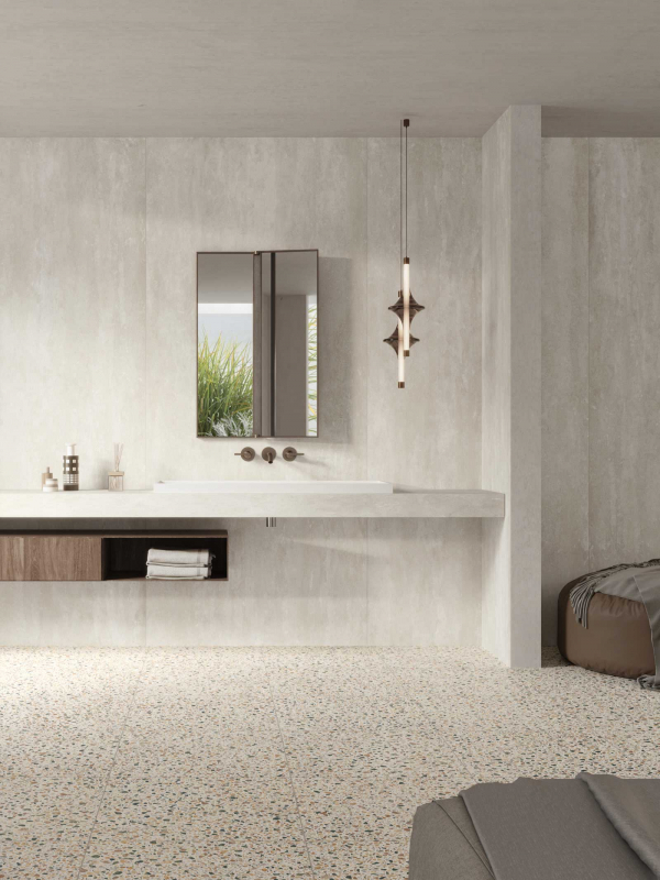 Caesar Civic Multicolor White Matt Ret 60x60 - AIE3