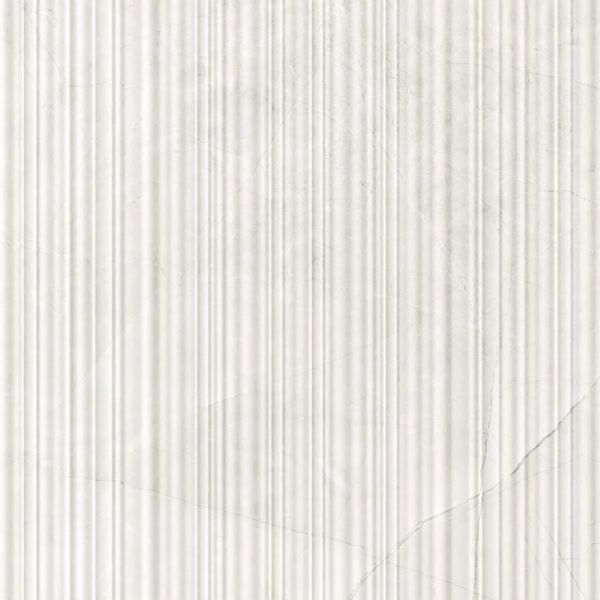 Feinsteinzeugverkleidung in mattem Hellgrau mit natürlichem Marmoreffekt Rt 60x120 - EAFP1541