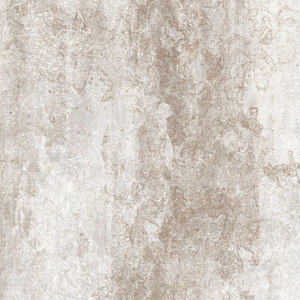 Rutschfeste Feinsteinzeugfliese mit weißem oxidiertem Metalleffekt, 60 x 60 – Efwe040