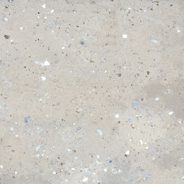 Feinsteinzeug Fliese Steinoptik Terrazzo Grau 60x120 - EI6078