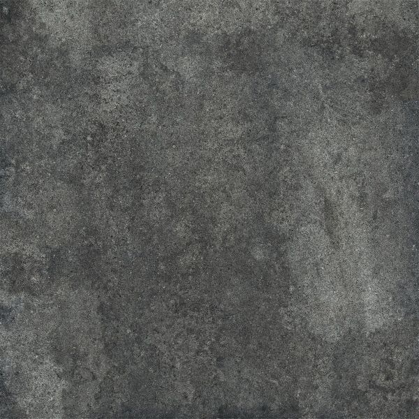 Feinsteinzeug Fliese Steinoptik Schwarz 120x120 - EI6071