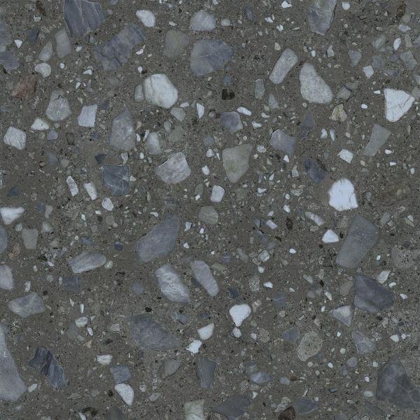 Feinsteinzeug Fliese Steinoptik Ceppo di Gré Schwarz 120x120 - EI6073