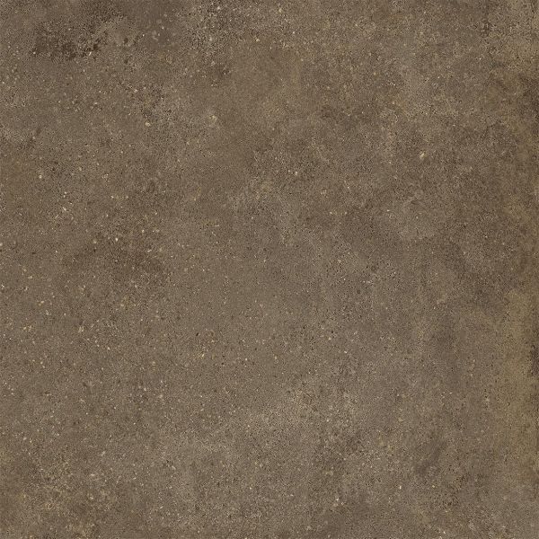 Feinsteinzeug Fliese Betonoptik Dunkelbraun 60x60 - EI6135