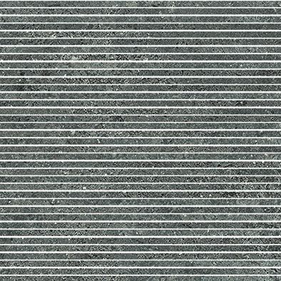 Porzellan-Wandfliese in Betonoptik, gestreift, Anthrazit, 20x120 - EW8004