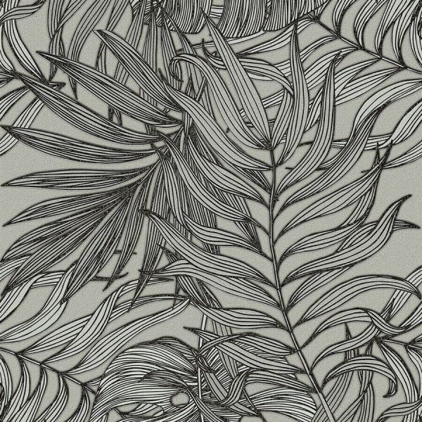 Dekorierte graue Wandfliese aus Feinsteinzeug 60X120 - EWTP1495