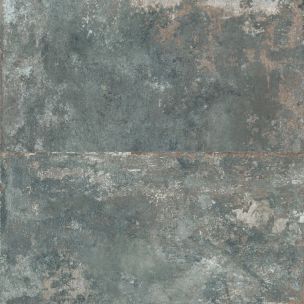 Feinsteinzeugfliese in moderner, industrieller Betonoptik, grün, 60x120 cm - CS25042