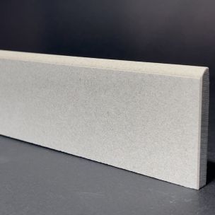Master-Sockelleiste aus weißem Porzellan, H. 6 cm x L. 60 cm