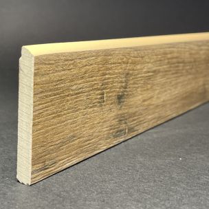 Sockelleiste aus Porzellan „Wood Tale Quercia“, H. 7 cm x L. 120 cm