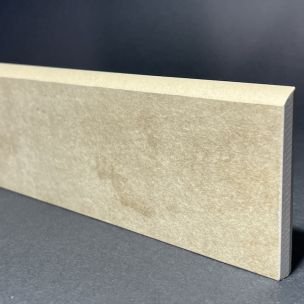 Navona Nat Porzellan-Sockelleiste, H. 5 cm x L. 75,5 cm