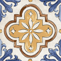 Elios Terre Etrusche Decoro B 20.3X20.3 - 00B20D2