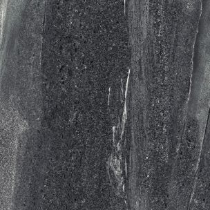 Raffinierte, rutschfeste Feinsteinzeugfliese in Steinoptik, Schwarz, 60 x 120 – Esna1246