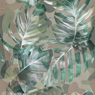 Dekorierte grüne Wandfliese aus Feinsteinzeug 60X120 - EWTK1494