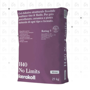 Kerakoll H40 No Limits Grey C2TE - Fliesenkleber (25kg tasche)