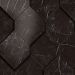 Mosaik Atlas Concorde Marvel Stone Nero Marquina Esagono 3D 28.2X35.3 - AS4B