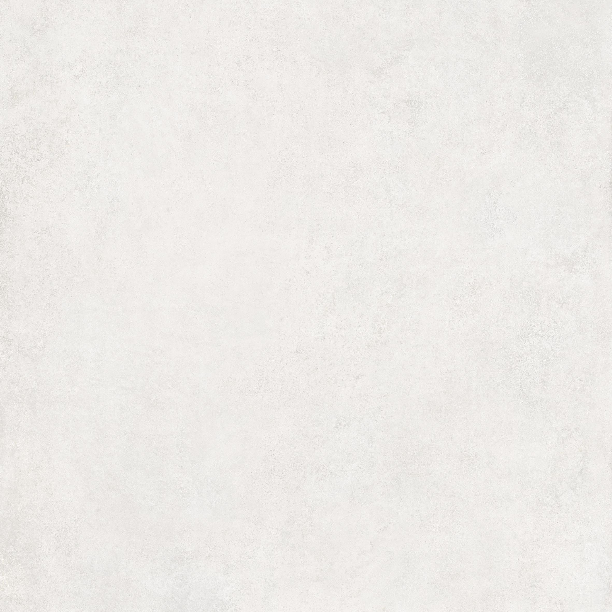 Feinsteinzeug Fliese Betonoptik Weiß 120x120 - ECCT387