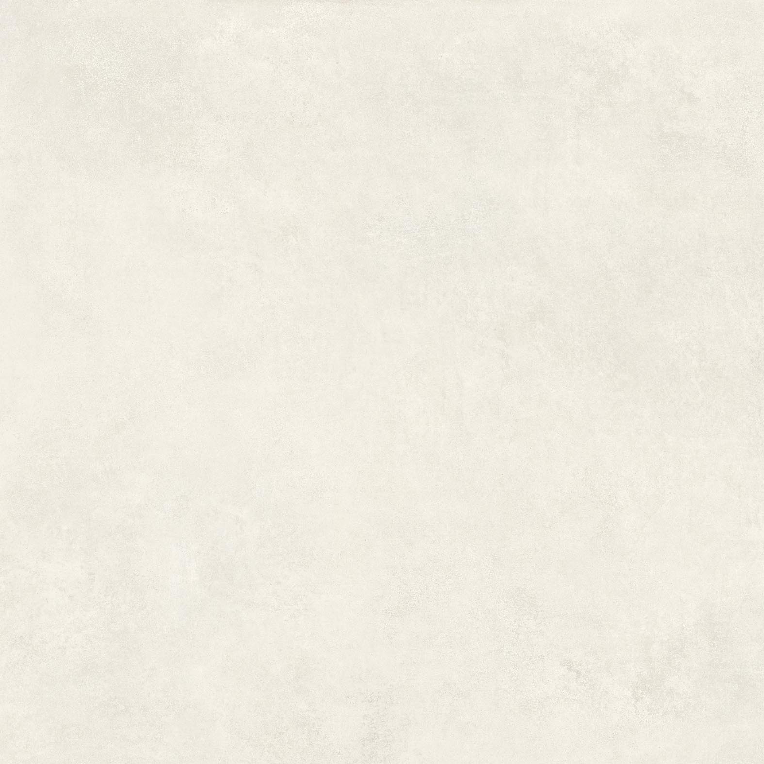 Feinsteinzeug Fliese Betonoptik Weiß 80x80 - ECCT399