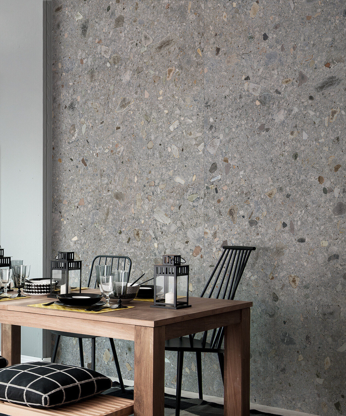 Feinsteinzeug Fliese Steinoptik Ceppo di Gré Hellgrau Matt 80x80 - ECGM245