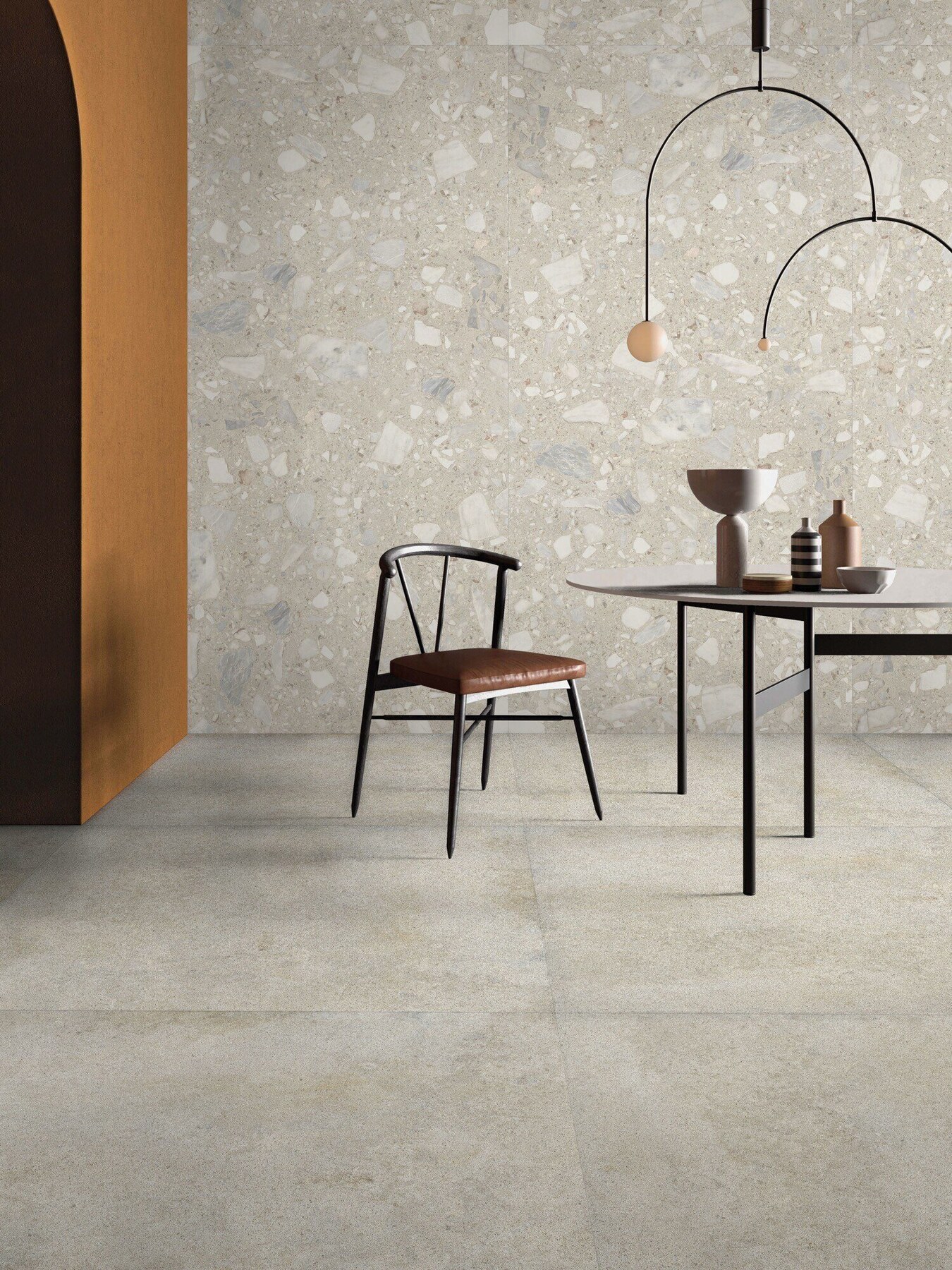 Feinsteinzeug Fliese Steinoptik Ceppo di Gré Elfenbein 120x120 - EI6067