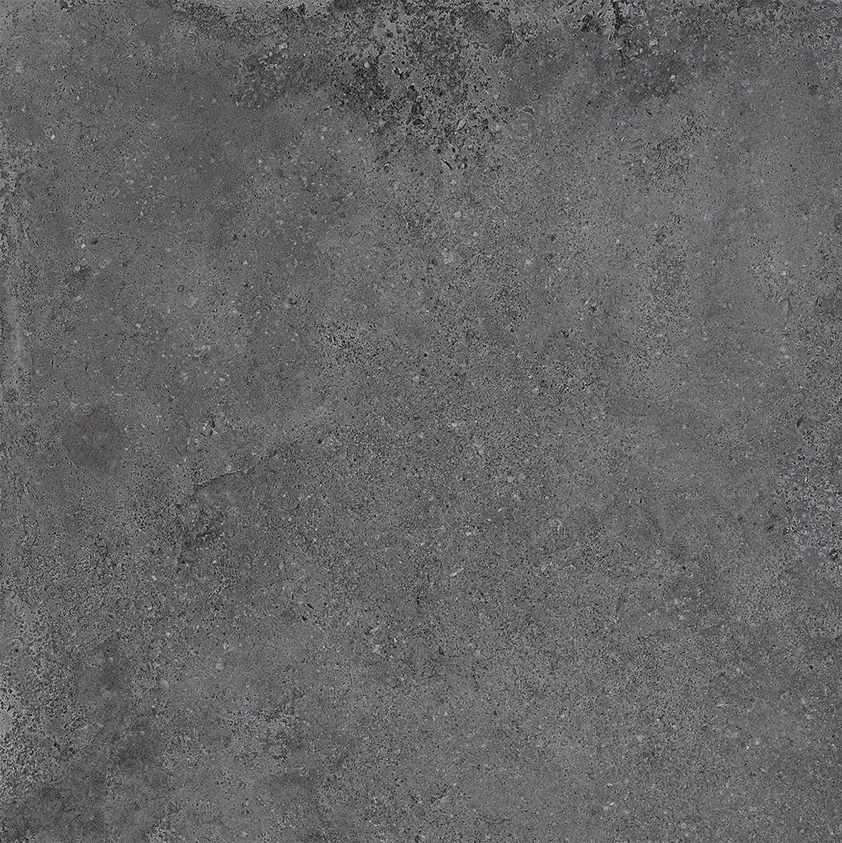 Feinsteinzeug Fliese Betonoptik Schwarz 60x60 - EI6129