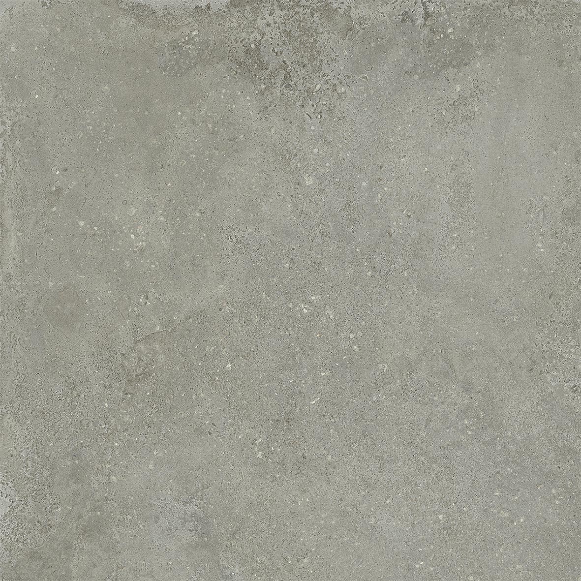 Außenfliesen aus Feinsteinzeug in Betonoptik, 20 mm, Mittelgrau, 60 x 60 mm - EO7063