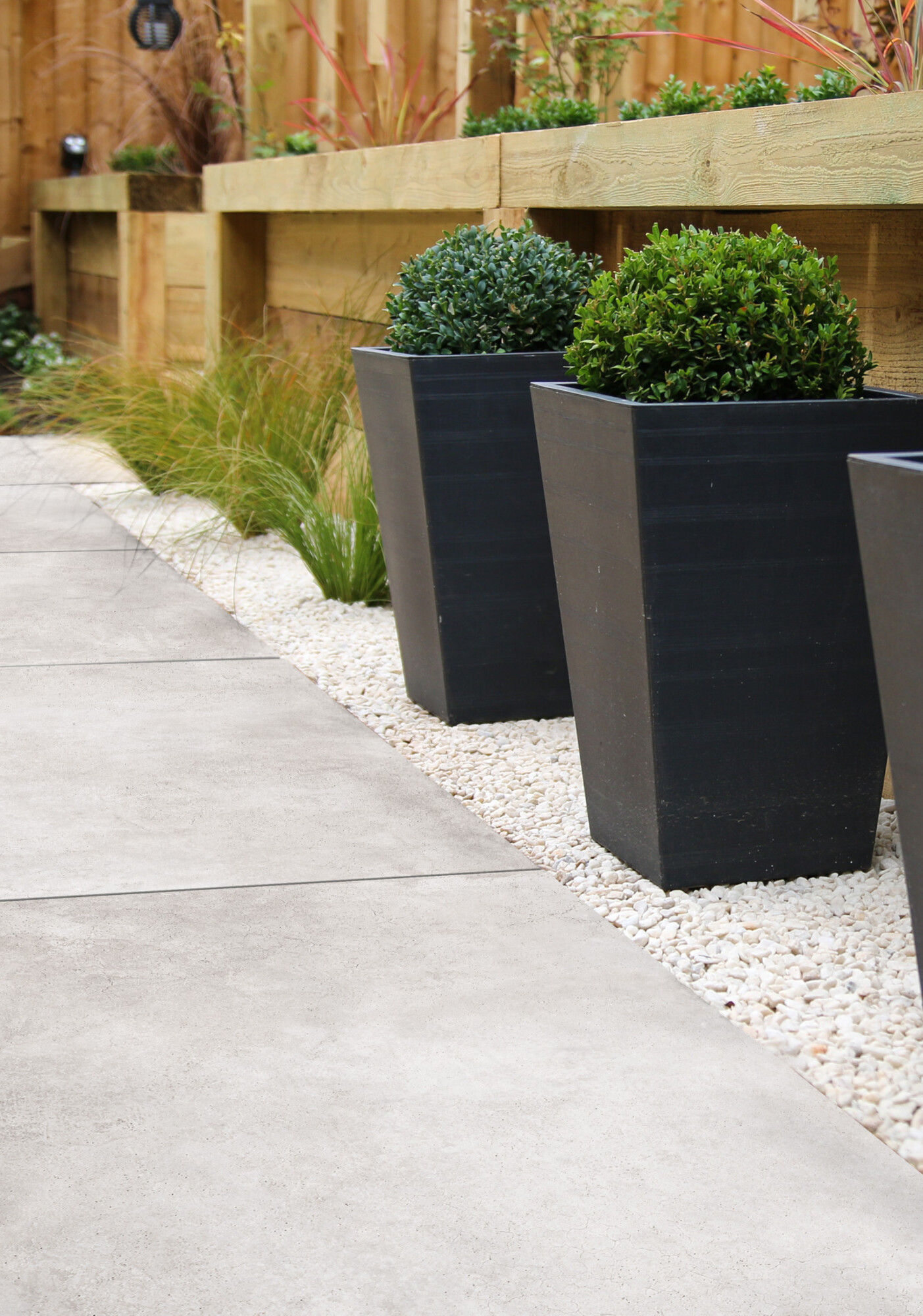 Weiße, rutschfeste, gewachste Feinsteinzeugfliese in Betonoptik, 60 x 120 – Epwe651