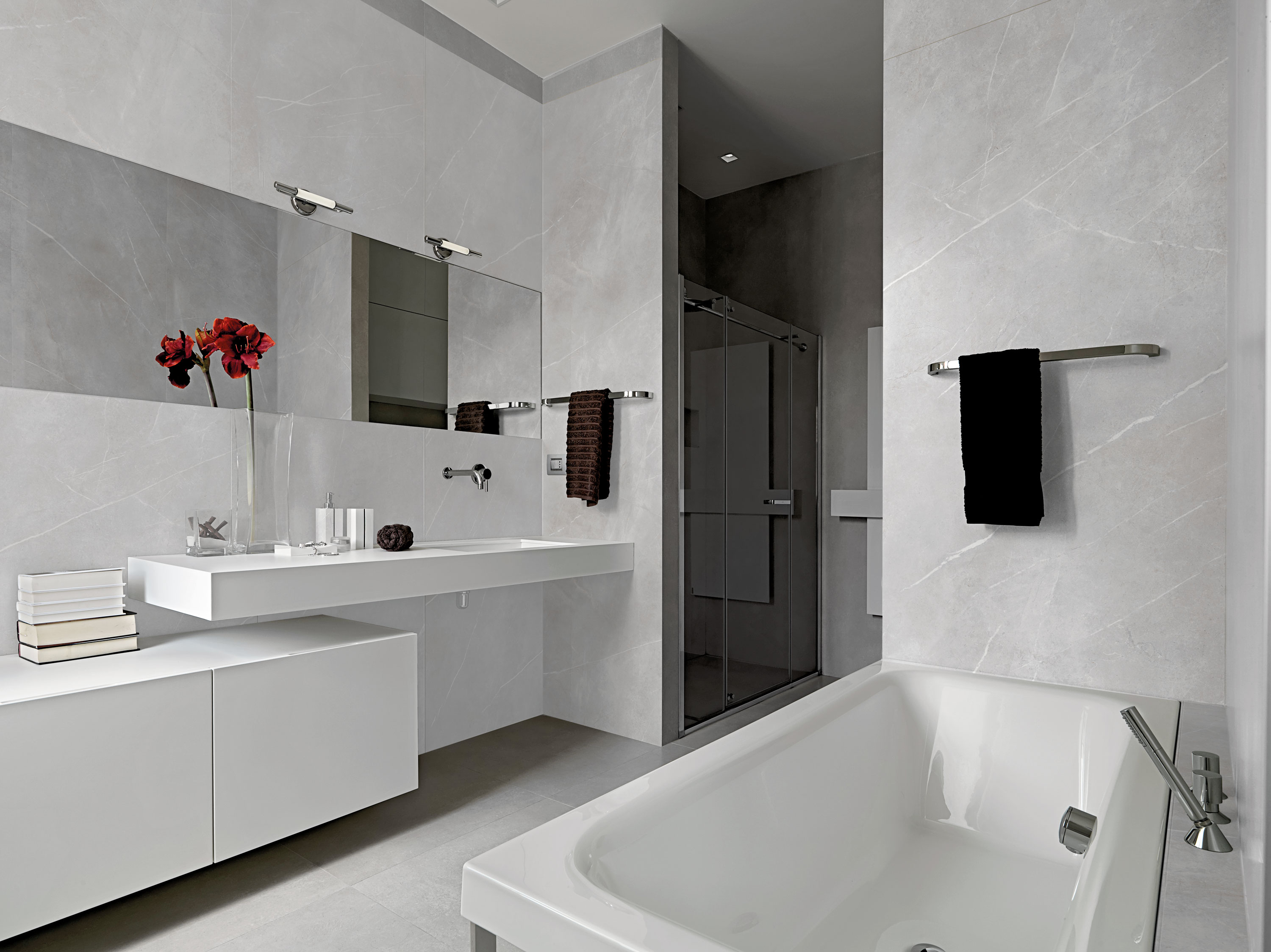 Feinsteinzeug Fliese Marmoroptik Royal Weiß Matt 60x120 - EPYW167