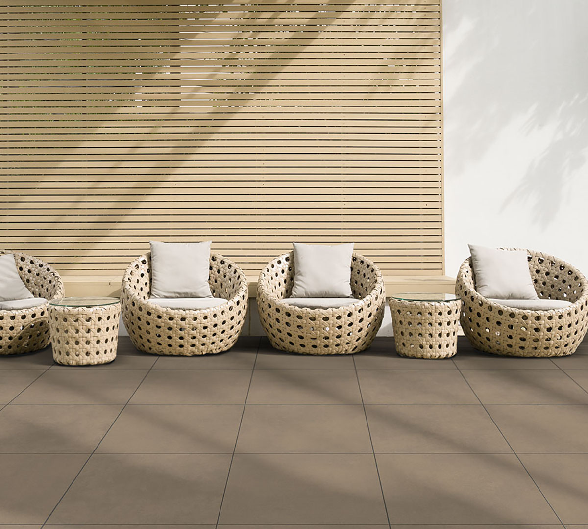 Brauner Spachtel aus Feinsteinzeug mit Kunstharzeffekt, rutschfest, 30 x 60 cm – Esce733