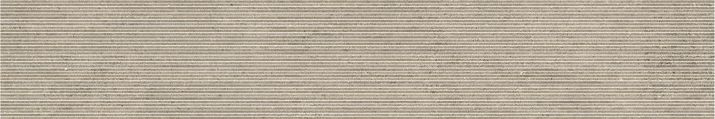 Porzellan-Wandfliese in Betonoptik, gestreift, taupe, 20 x 120 cm - EW8001