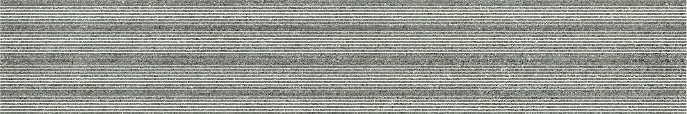 Porzellan-Wandfliesen in Betonoptik, gestreift, Grau, 20x120 - EW8003