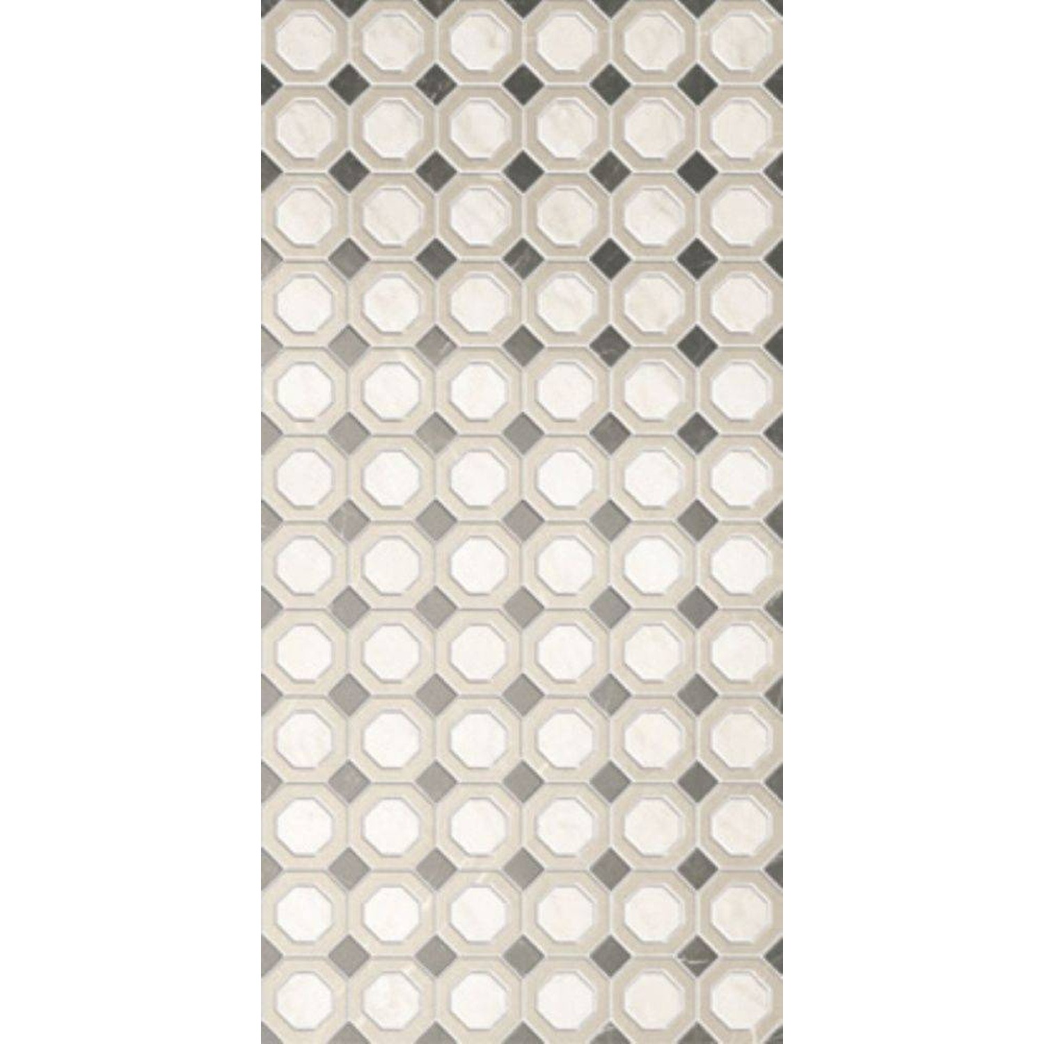 Gardenia Orchidea Bon Ton Octagon Ant 3D 60x120 - PF60020783