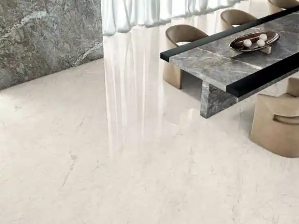 Kerlite Carrara White Glossy Starlight 100X100 - ITA3-277