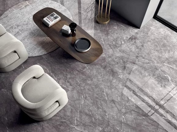 Kerlite Carnico Grey Glossy Starlight 100X100 - ITA3-268