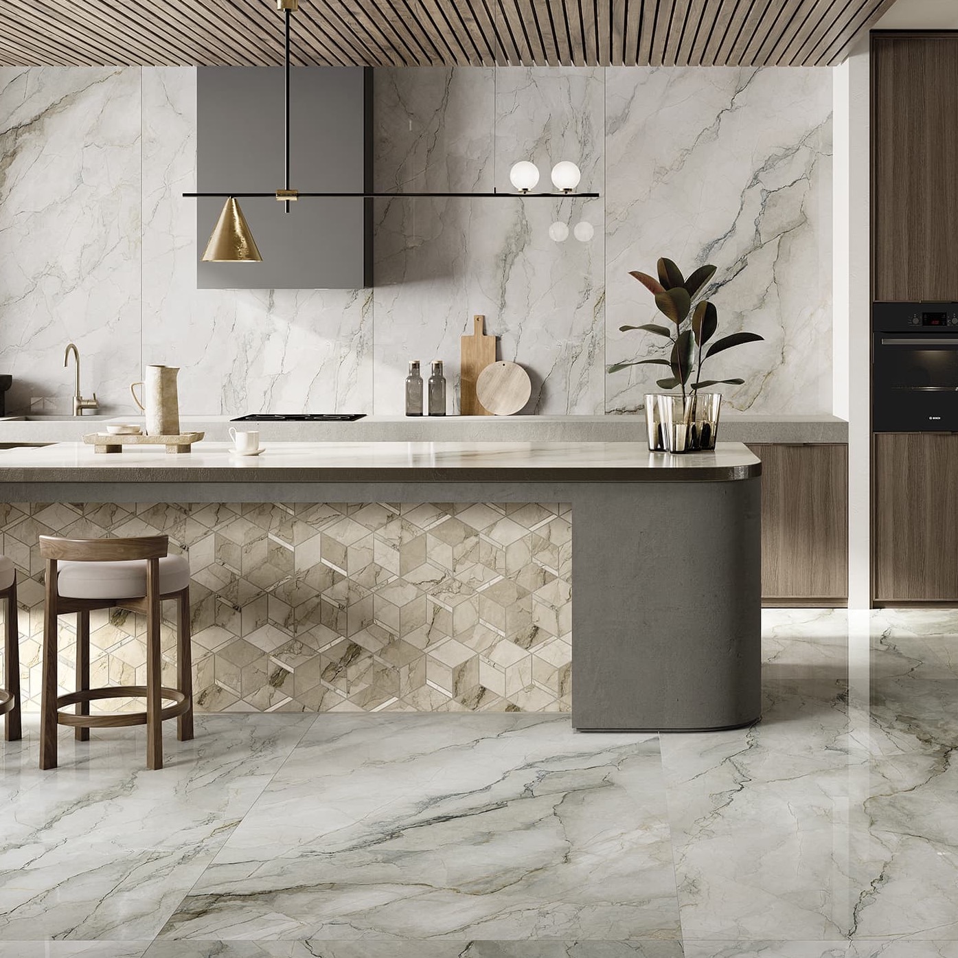 La Fabbrica Ava Bolgheri Stone Sage Nat Ret 60X60 - 0196023