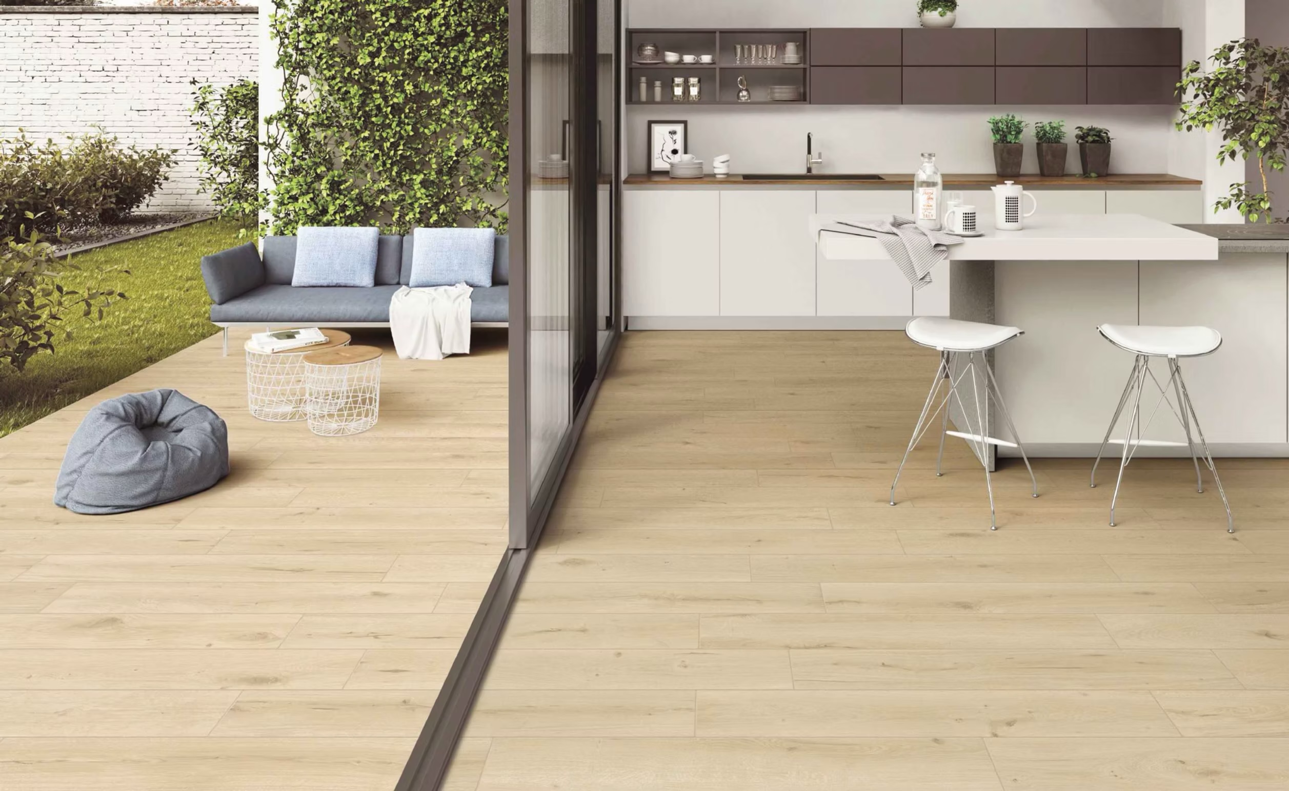 Feinsteinzeug Holzoptik Rovere Caldo 30x120 - LGGP-0010