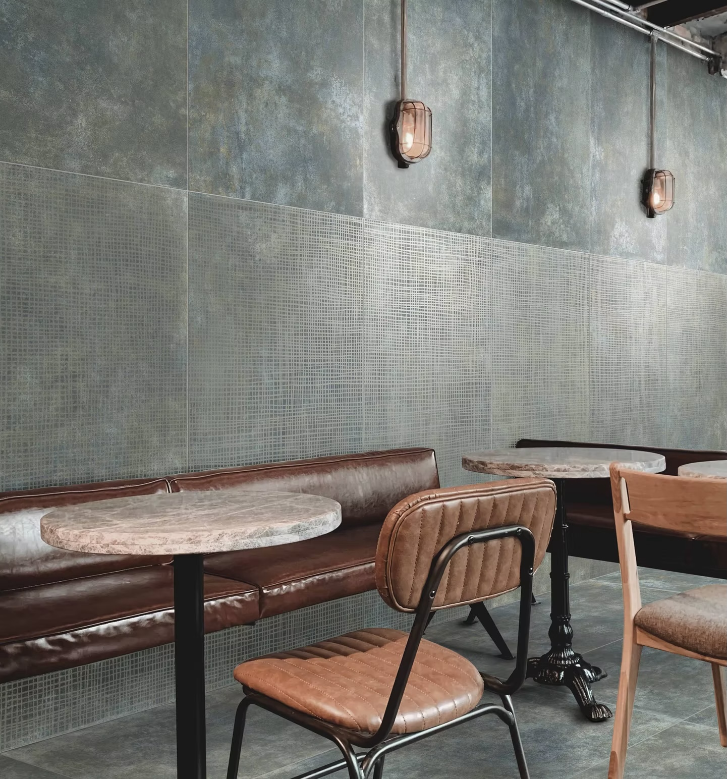 Feinsteinzeug Metalloptik Grün Rame 60x120 - MTGP-0003