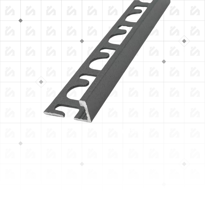 Profile Progress Profiles Proterminal h.11mm Lackiertes Aluminium Stone Antradark 2,7ml
