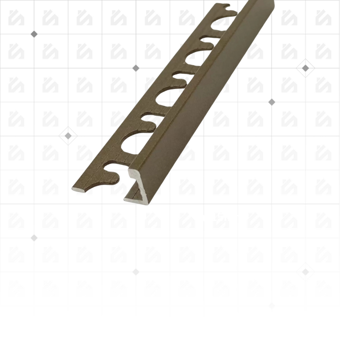 Profile Progress Profiles Proterminal h.11mm lackiertes Aluminium Stone Bronze 2,7 ml